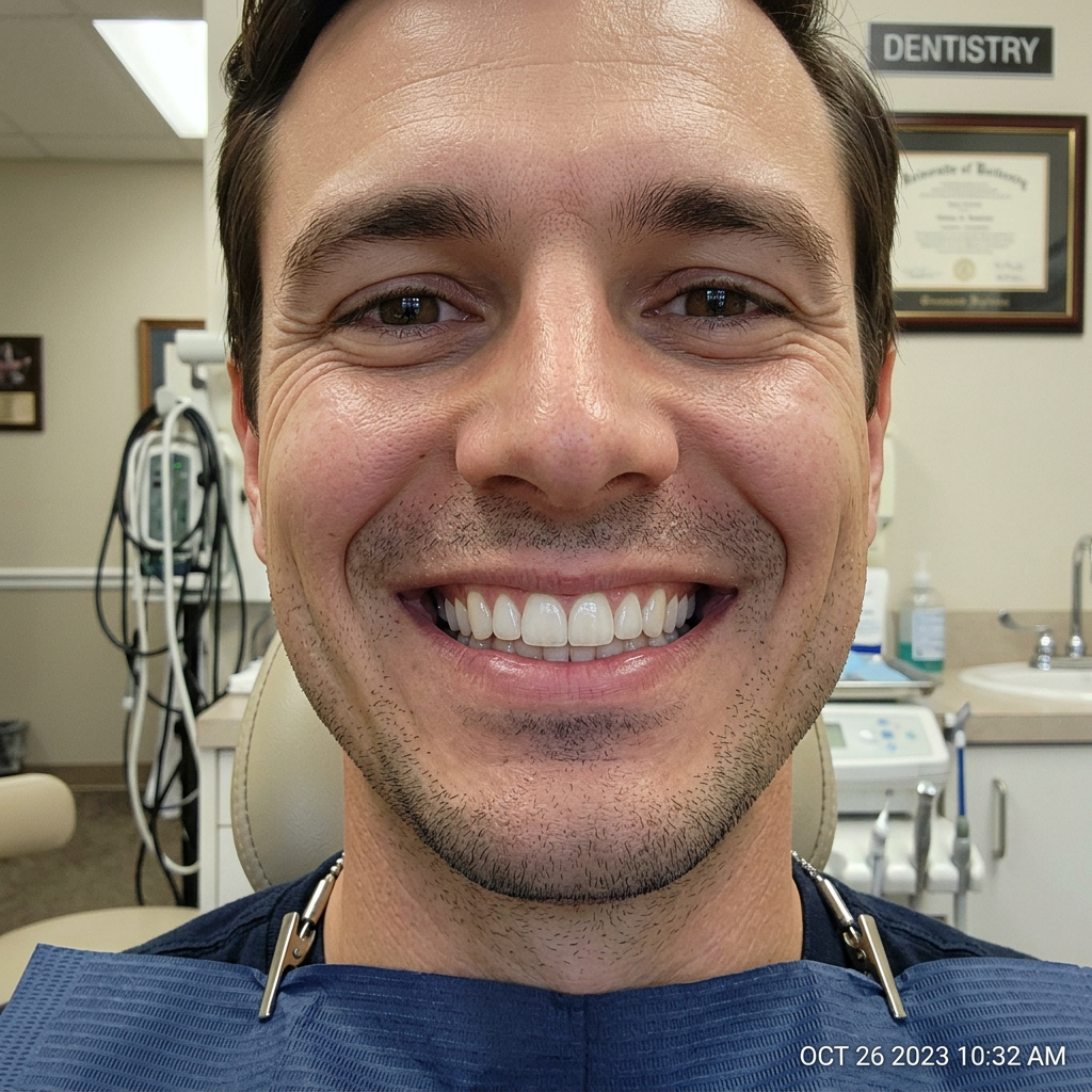 After — Invisalign