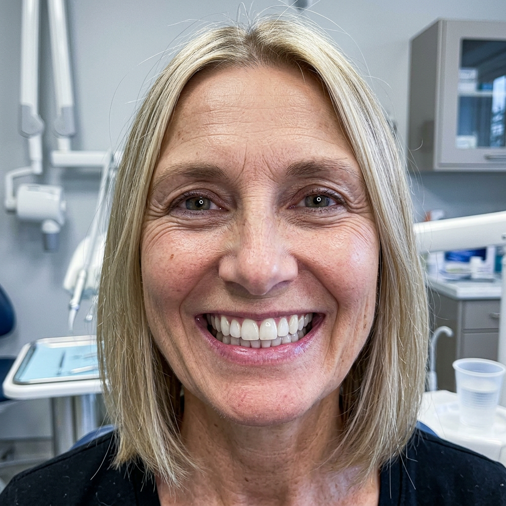 After — Invisalign
